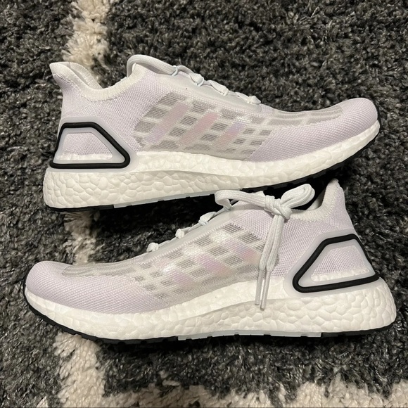 Adidas Ultraboost Summer.Rdy FY3473 White Black Athletic Running Shoe New in Box - Picture 3 of 7